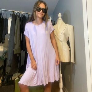 NWT Mittoshop Light Purple Mini Dress
